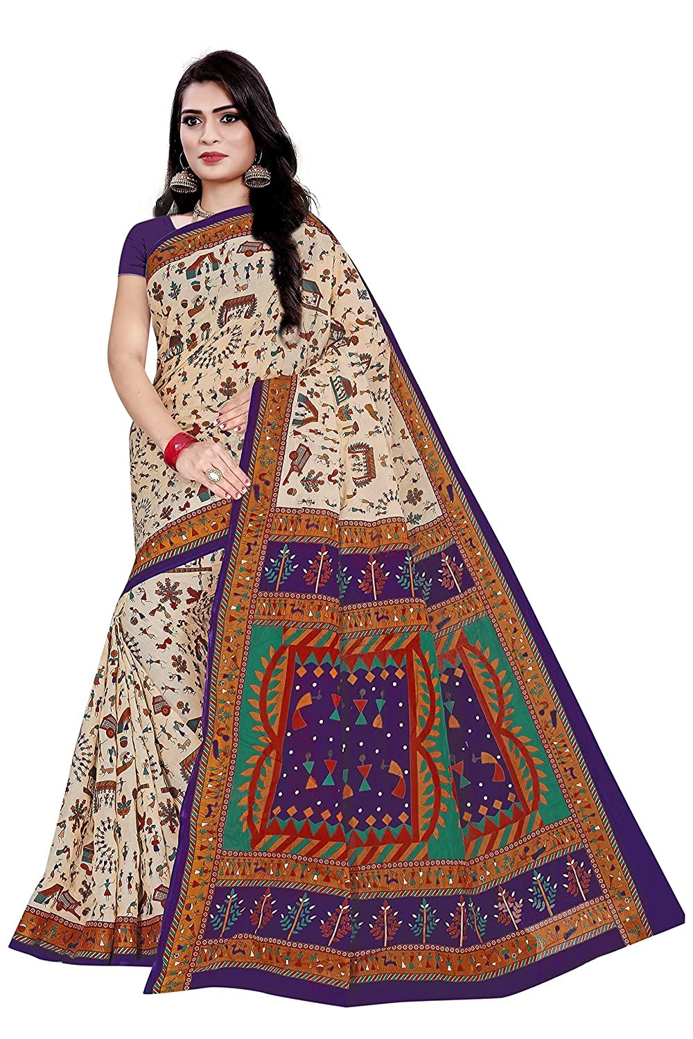Color Name: Beige&Purple